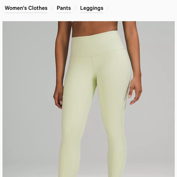 Lulu lemon under under, 25 inseam leggings - Picture 3 of 3